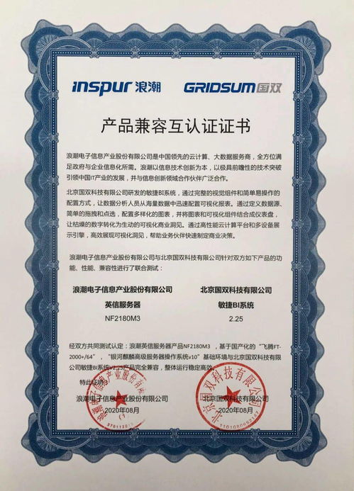 國雙助力信創(chuàng)產(chǎn)業(yè)生態(tài)建設(shè)，補強大型企業(yè)級基礎(chǔ)軟件服務(wù)缺口